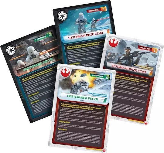 Board Game Star Wars: Battle of Hoth for 2-4 Players 8+ Years Old (PL) Rebel