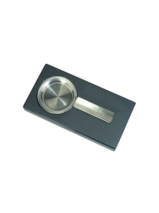 Raki Cigar Ashtray 20x10x2.5cm Carbon Fiber Look