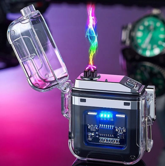 Roza Winddichtes Elektrisches Feuerzeug Plasma Typ