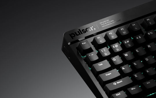 Pulsar Gaming Mechanical Keyboard Tenkeyless with Cherry MX2A Red switches and RGB lighting (English US)