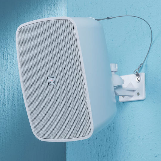 Helvia Liveo Active Installation Speakers with Bluetooth Pair White