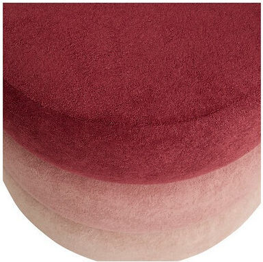 Scaune Camera de zi Tapițat cu Țesătură Pink/3 shades 37.5x37.5x40buc