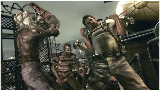 Resident Evil 5 (Code In A Box) Switch Game