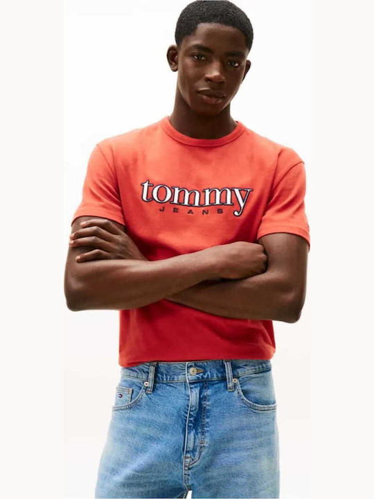 Tommy Hilfiger T-shirt Κόκκινο-πορτοκαλί