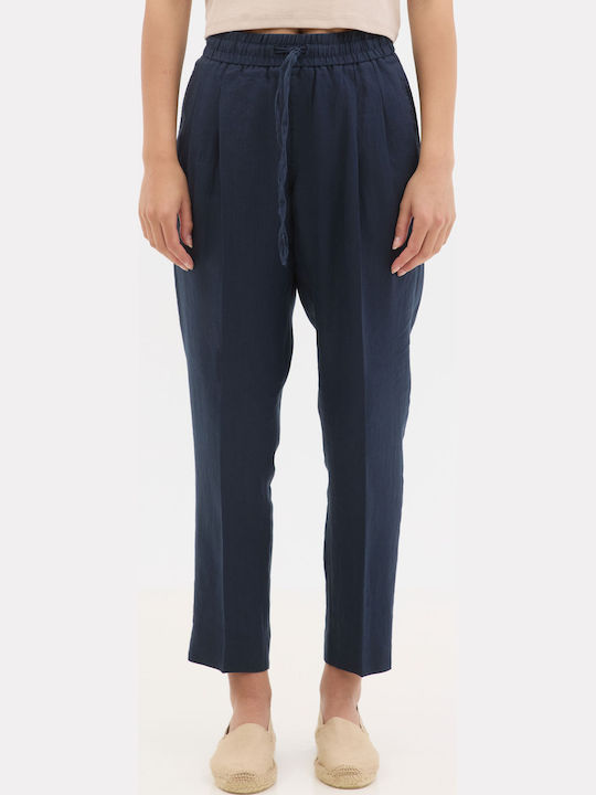 Панталон с Relaxed Кройка Navy Blue