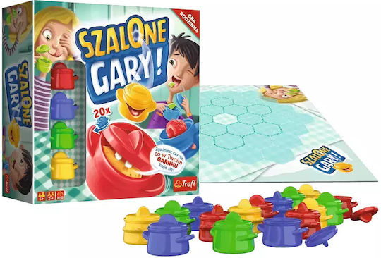 Board Game Crazy Pots for 2-4 Players 5+ Years Old (PL) Trefl