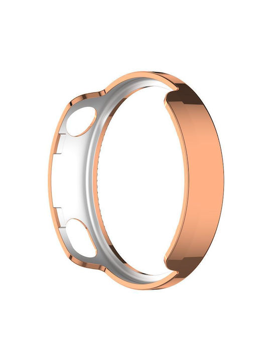 Protecție Husă Acoperire Unic Rând Diamante Xiaomi Watch S4 41mm Rose Gold