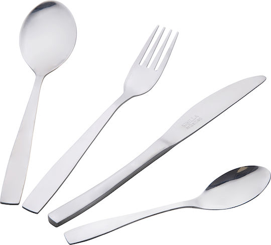 Galileo Cutlery Set Stainless Silver 24pcs
