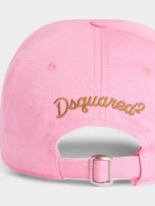 Unisex Dsquared2 Baseball Cap Pink Bcm0970 05c00001 9207 Unisex Dsquared2 Baseball Cap Pink Bcm0970 05c00001 9207