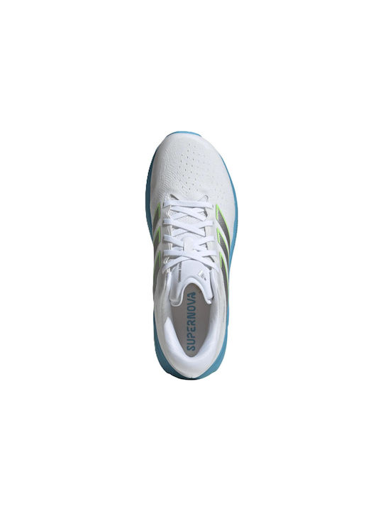 adidas Supernova Rise Ανδρικά Running White / Silver Metallic / Semi Blue Burst