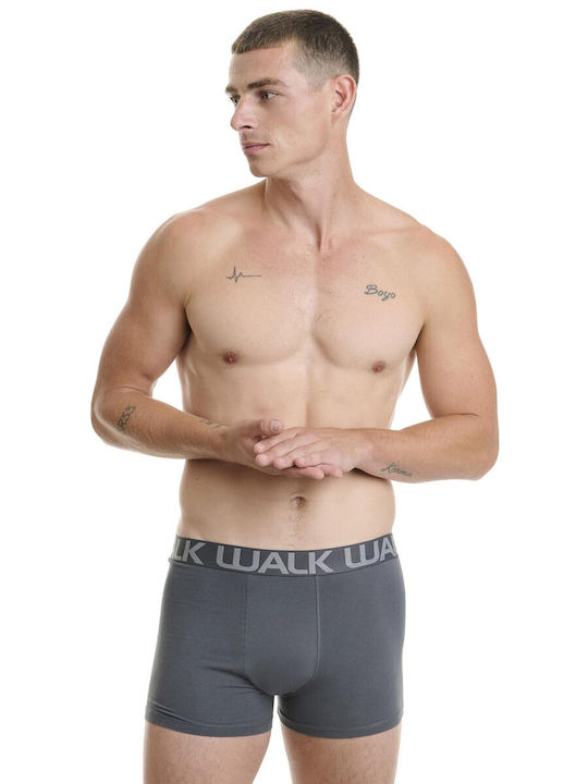 Ανδρικά Μποξεράκια Χακί, Καφέ, Μαύρο 3Pack