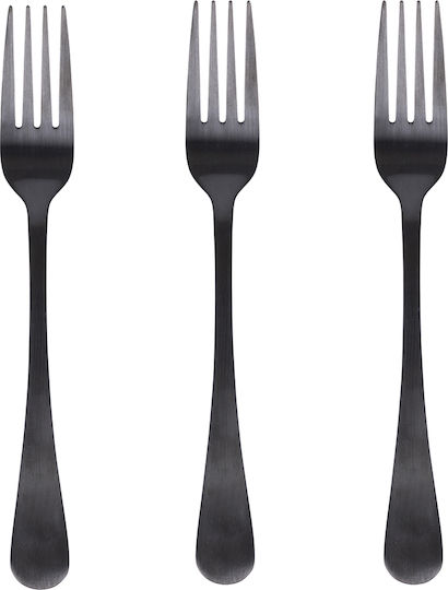 Galileo Set of Forks Table Black 3pcs