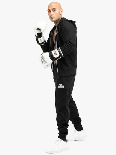 Lonsdale Barford Boxing Gloves Leather for Match White