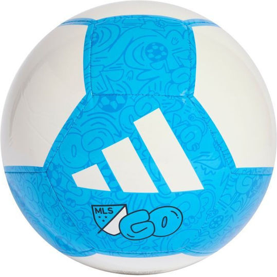 adidas Club Mini Minge de fotbal Albă