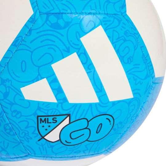 adidas Club Mini Minge de fotbal Albă