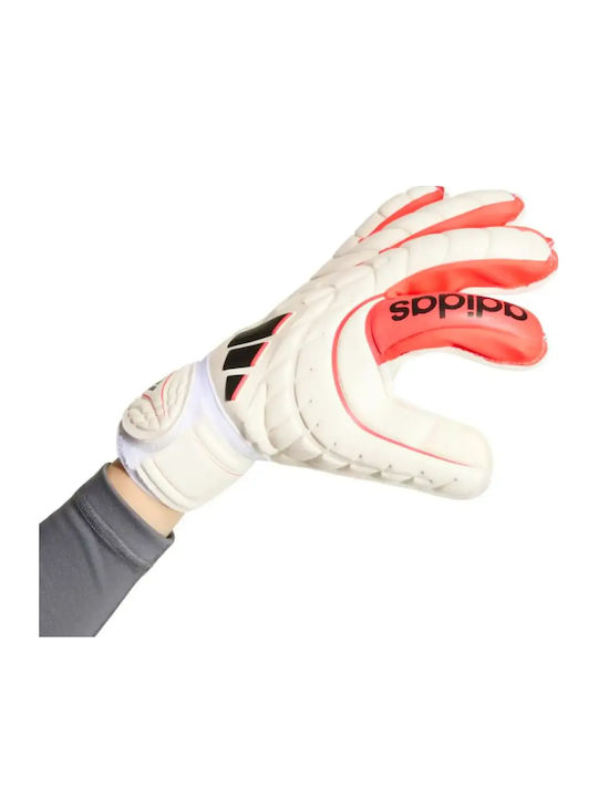 adidas Copa Match Fingersave Γάντια Τερματοφύλακα Παιδικά Λευκά