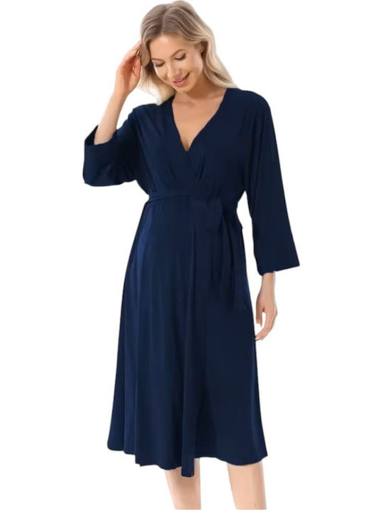 Queen Mother Robe de maternitate și alăptare Μπλε Queen Mother Robe de maternitate și alăptare Μπλε