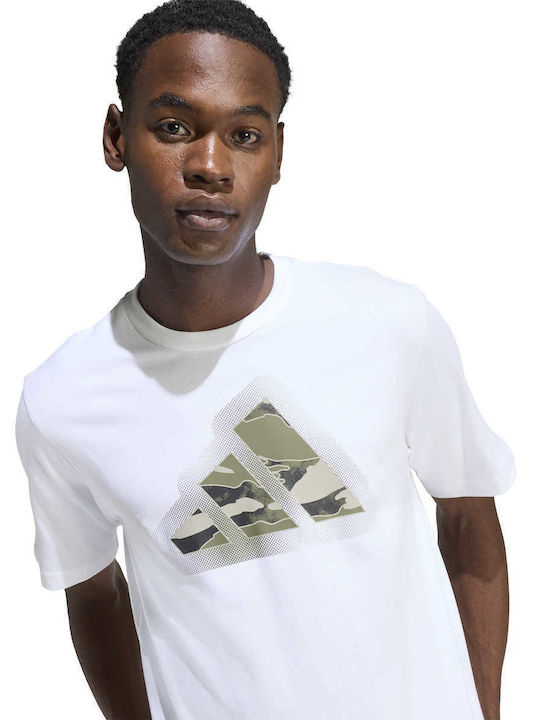 Camo T-shirt Ecru