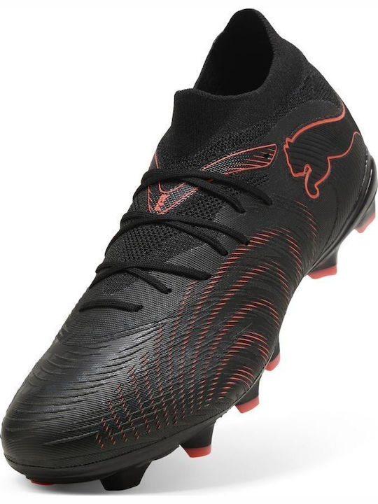 PUMA Future FG/AG Ghete Fotbal Cu Crampoane Negre
