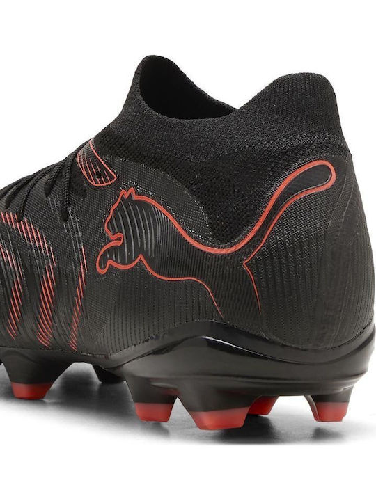 PUMA Future FG/AG Ghete Fotbal Cu Crampoane Negre