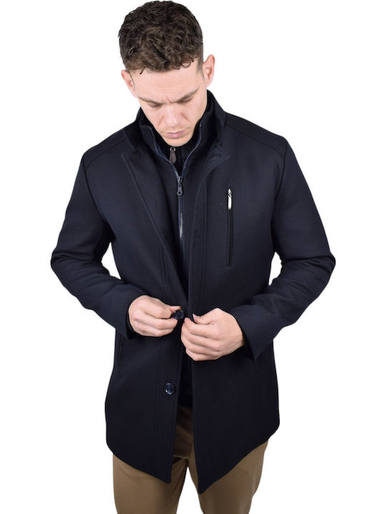 Men's Half Coat Navy