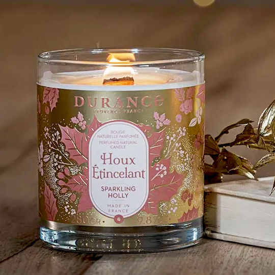 Durance Aromatisches Soja-Kerze in Grün Gefäß 280gr