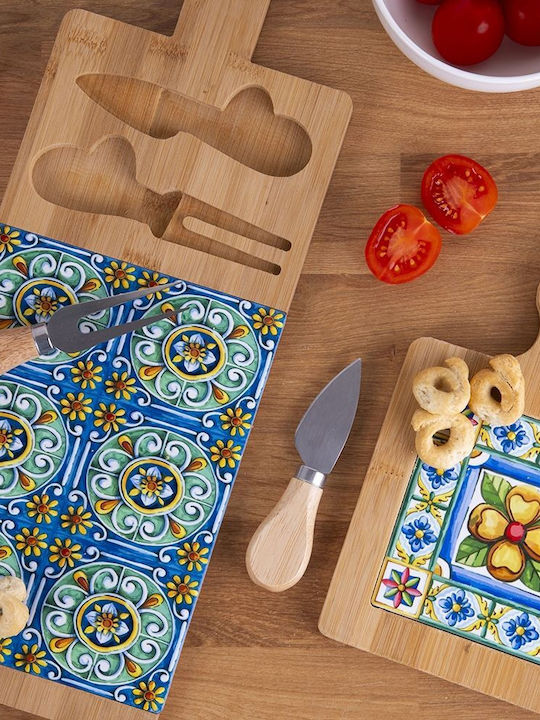Galileo Wooden Cheese Serving Platter 21.5x30.5cm