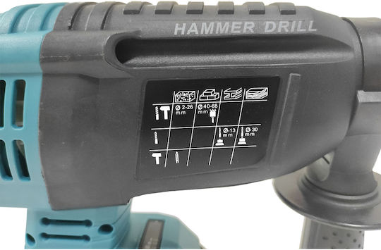 Mustang Percuție Ciocan rotopercutor Baterie Fără perii 21V cu Suport SDS Plus