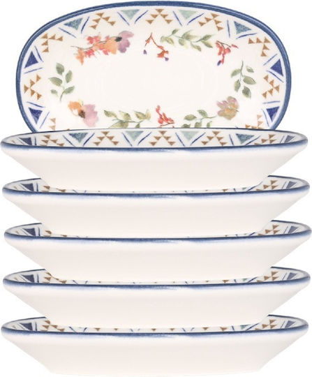 Bonna Spring Πιάτο Ρηχό Οβάλ από Πορσελάνη 19x11cm Bonna Spring Πιάτο Ρηχό Οβάλ από Πορσελάνη 19x11cm