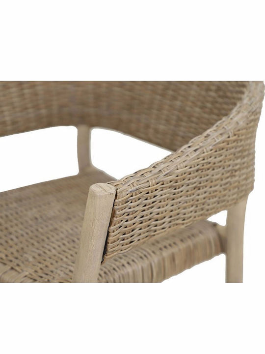 Scaun de exterior Lemn Sumatra Physics 4buc 64x57x78cm