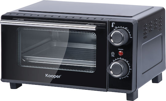 Kooper Electric Countertop Oven 15lt Without Burners Black