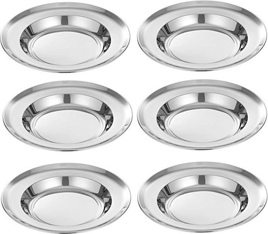 Raki Πιάτο Βαθύ Inox Γκρι 20cm Raki Πιάτο Βαθύ Inox Γκρι 20cm