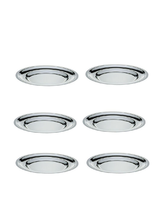 Raki Farfurie joasă Inox Gri 19cm