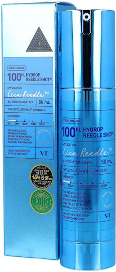 VT Cosmetics Hydrop Reedle Shot Ενυδατικό Booster Προσώπου με Centella Asiatica & Νιασιναμίδη για Λάμψη 50ml