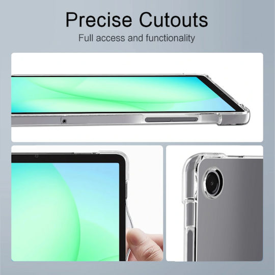 Tech-Protect Flexair Klappdeckel Transparene (Galaxy Tab A9+, A11+ Plus, X210, X215, X216, X230, X235, X236)