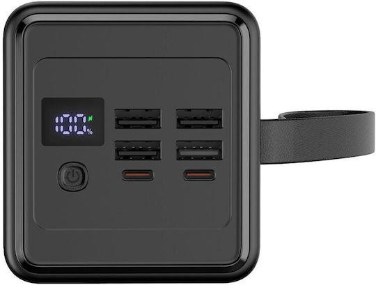 Platinet Power Bank 60000mAh 20W Power Delivery Μαύρο