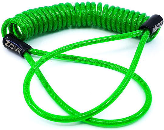 Cablu amintire blocare motocicletă Verde Culoare