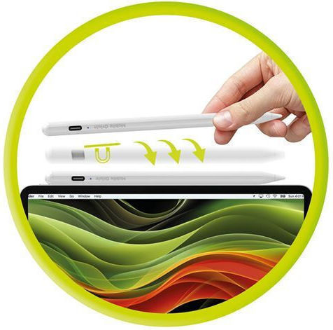 Mobile Origin PE1 Digital Touch Pen in Weiß Farbe