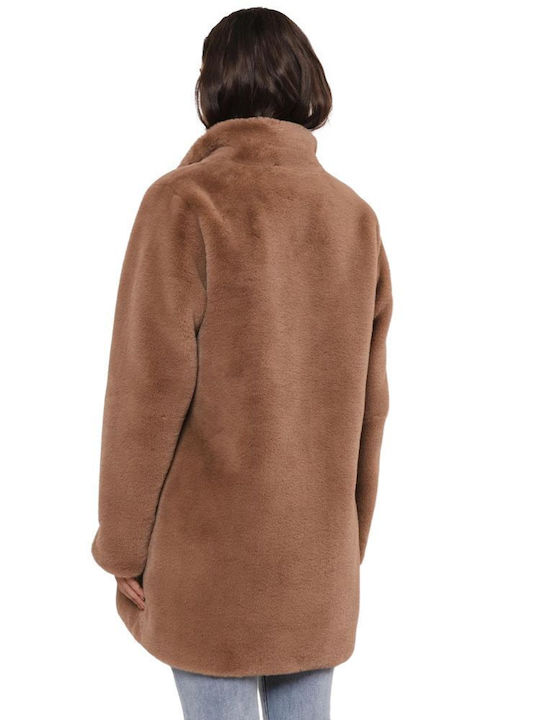Women's Short Fur Brown