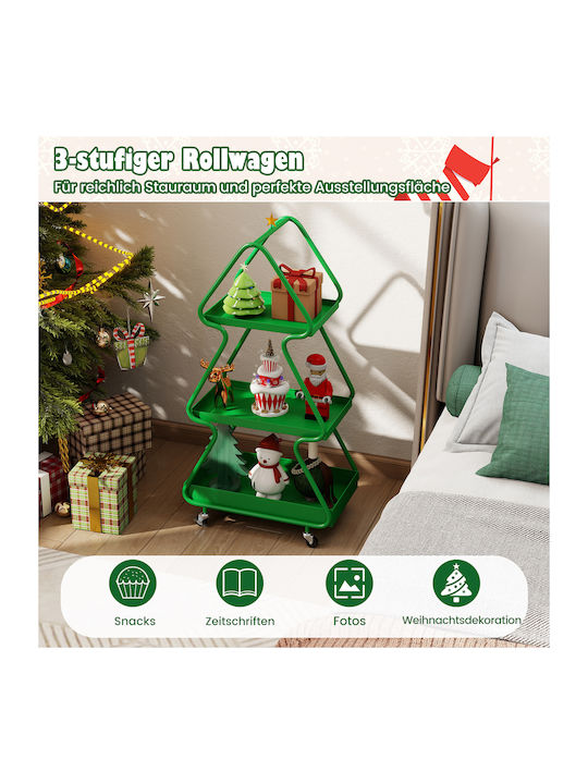 Costway Christmas Tableware Ornaments with Trees Costway Christmas Tableware Ornaments with Trees