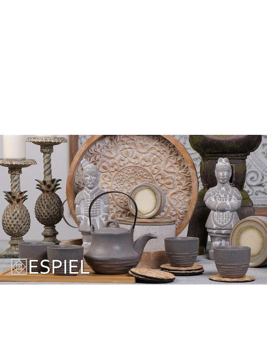 Espiel Teeset Keramik Gray 6Stück