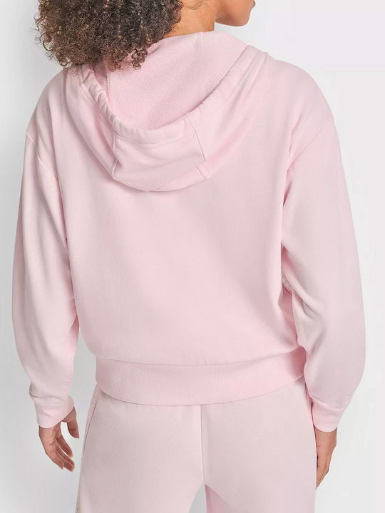 DKNY Ζακέτα Pink Moon με Κουκούλα
