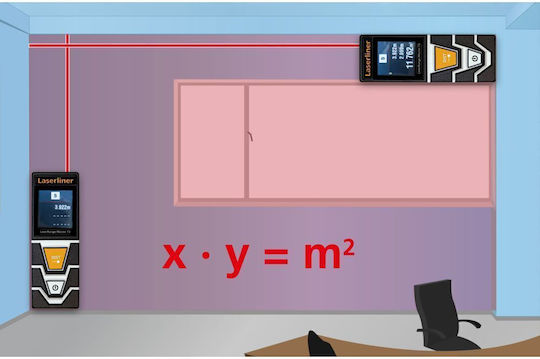 Laserliner Лазерен дистанционен метър 080.835A