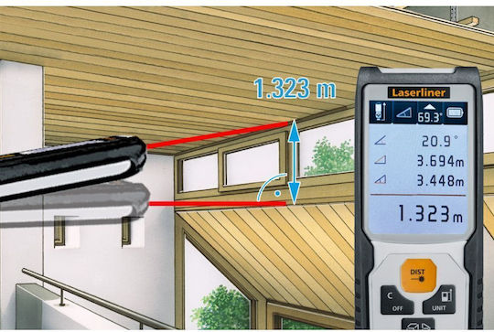 Laserliner Лазерен дистанционен метър 083.009A