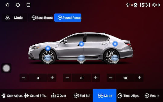 Lenovo Ηχοσύστημα Αυτοκινήτου για Honda Civic 2012-2016 (Bluetooth/USB/WiFi/GPS/Apple-Carplay/Android-Auto) με Οθόνη Αφής 9"