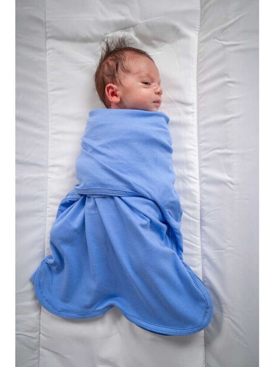 Babybliss Sleeping Bag Swaddle Blanket Blisssnug Blue Cars Blue Set of 2 Pieces