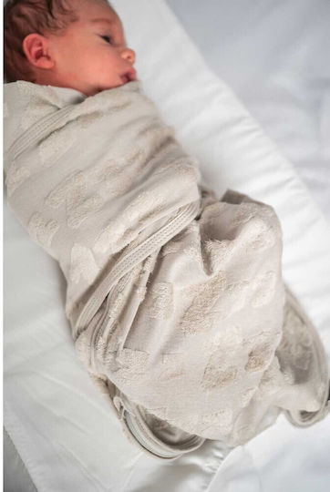 Babybliss Sleeping Bag Swaddle Blanket Blisssnug Sky Grey Set of 2