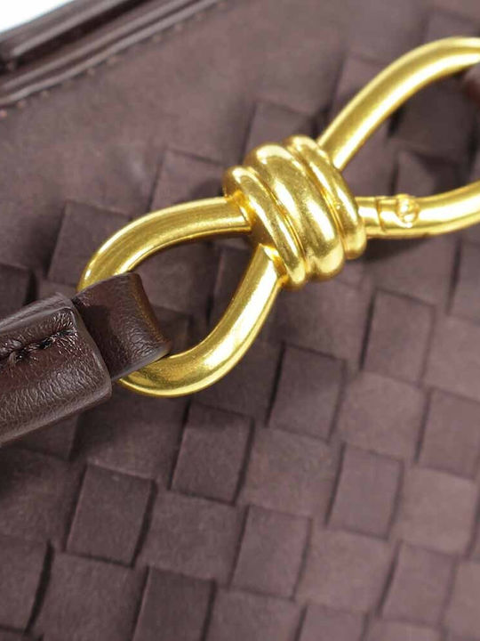 Damentasche Handtasche Schulter Braun
