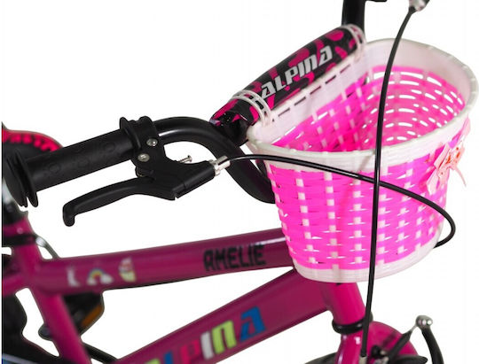 Alpina Amelie 18" Kinder Fahrrad BMX Lila
