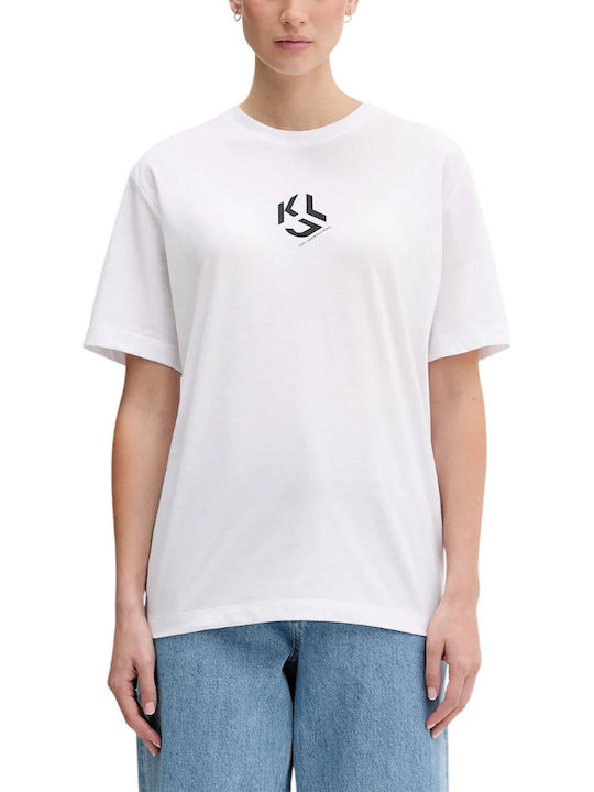 Women's T-shirt White-Black